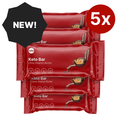 5x Choc Peanut Butter Keto Bar