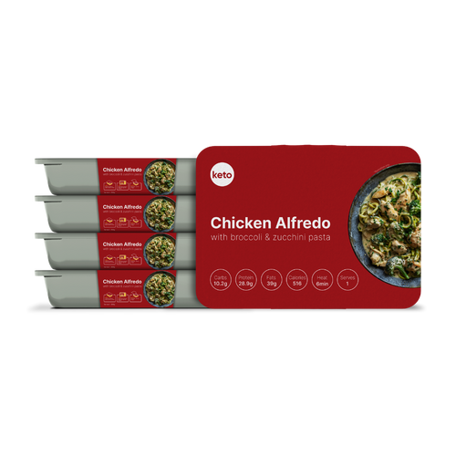 Chicken Alfredo & Broccoli Pasta (Box of 5)