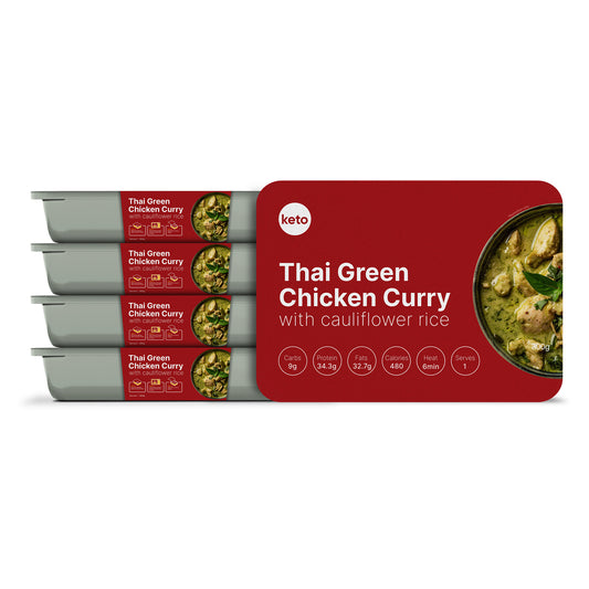 5x Thai Green Chicken Curry & Cauli Rice Meal Bundle