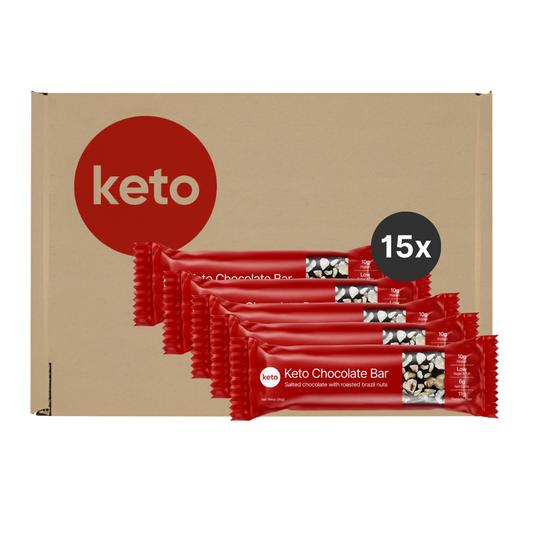 Keto Chocolates Variety Pack – 15 Bars 3 Flavours