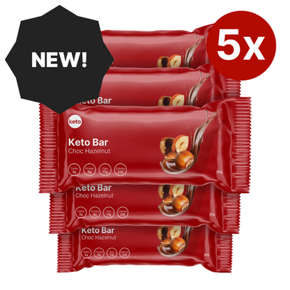 5x Choc Hazelnut Keto Bar