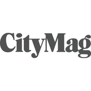 City Mag logo in greyscale